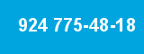 924 775-48-18 924 775-48-18